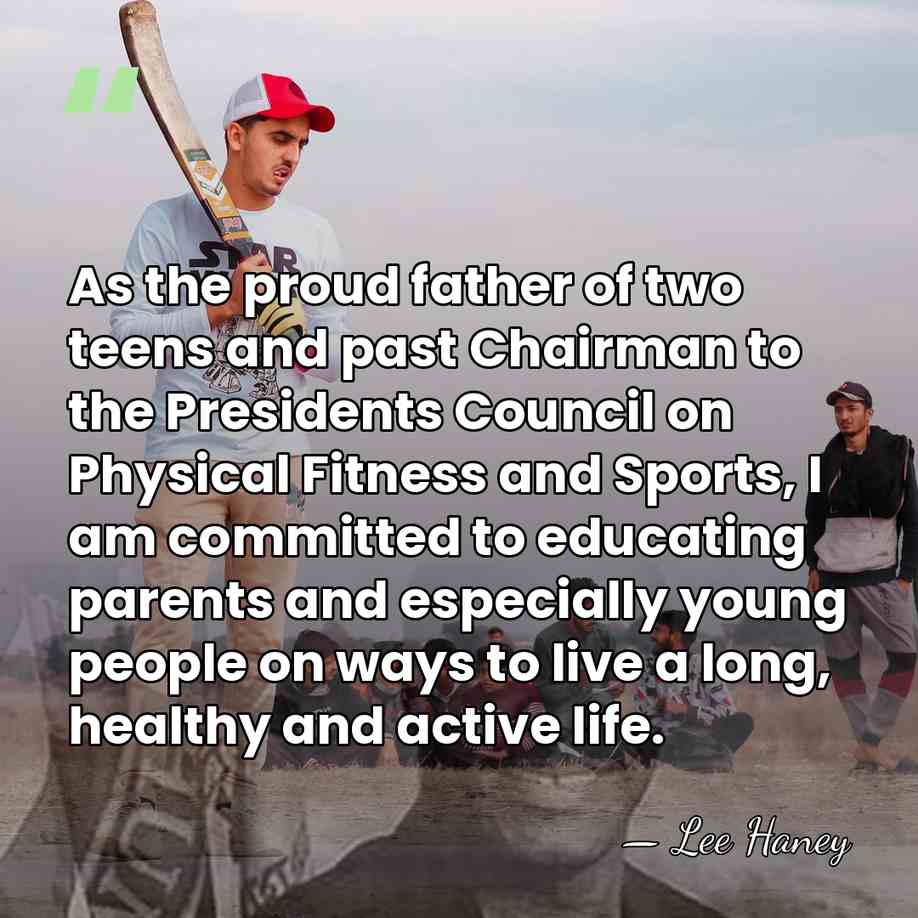As the proud father of two teens and past Chairman to the&hellip; - Lee Haney