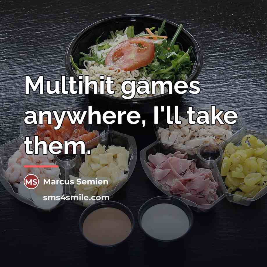 “Multihit games anywhere, I'll take them.…” quote by Marcus Semien