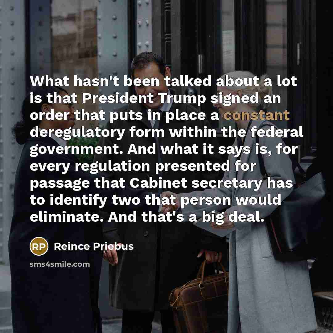 “What hasn't been talked about a lot is that President…” quote by Reince Priebus