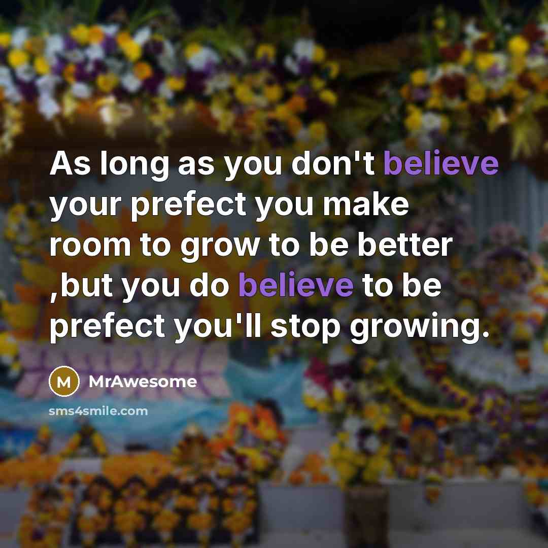 “As long as you don't believe your prefect you make…” quote by MrAwesome