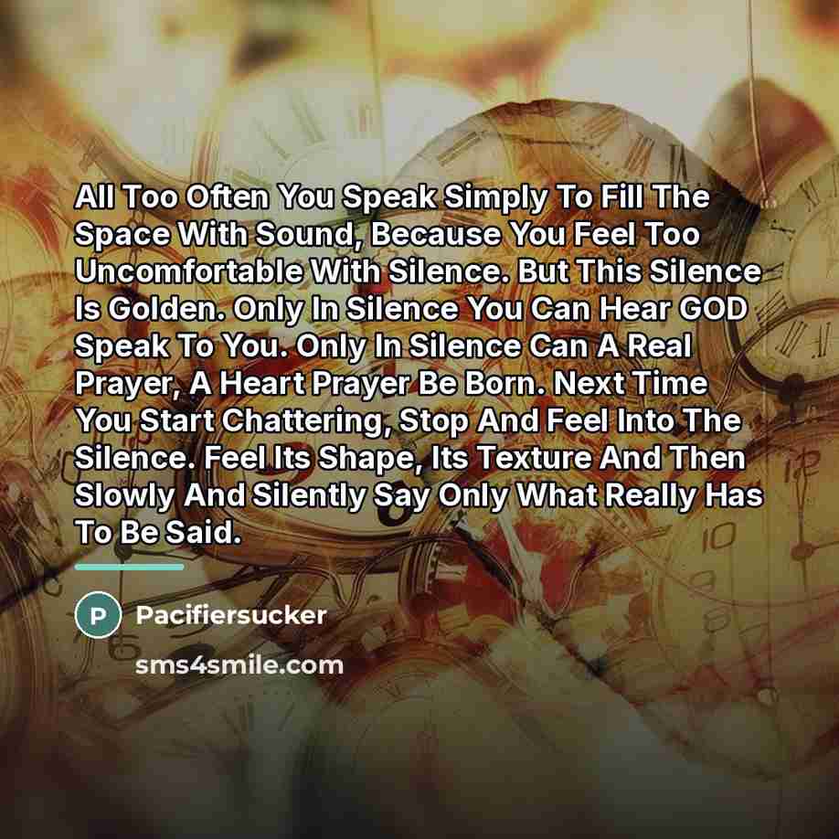 “All Too Often You Speak Simply To Fill The Space…” quote by Pacifiersucker