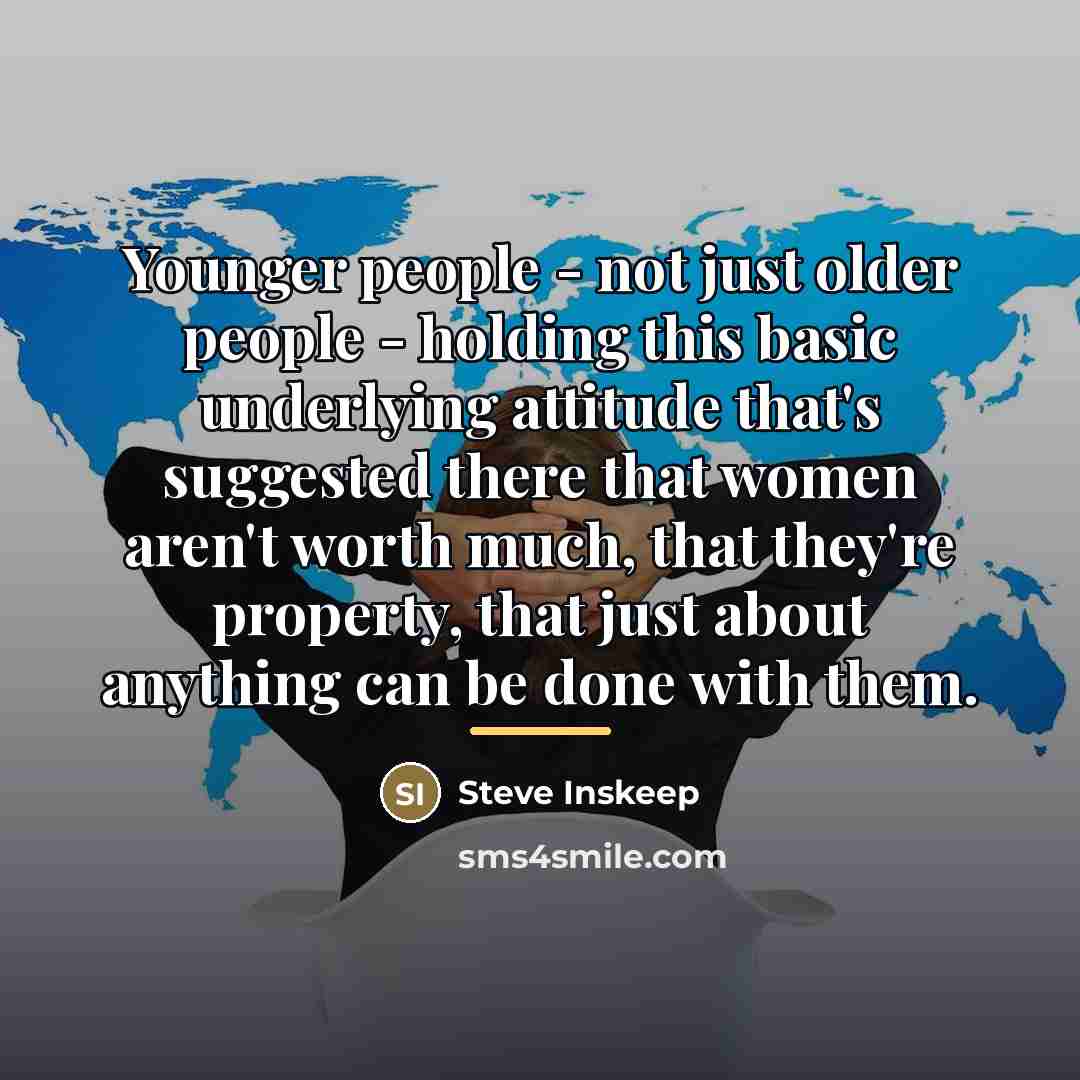 “Younger people - not just older people - holding this…” quote by Steve Inskeep