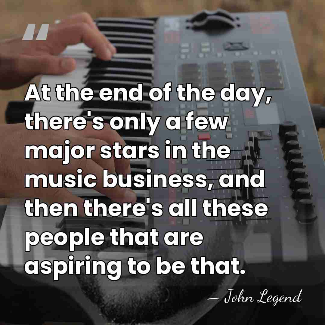 At the end of the day, there's only a few major stars&hellip; - John Legend