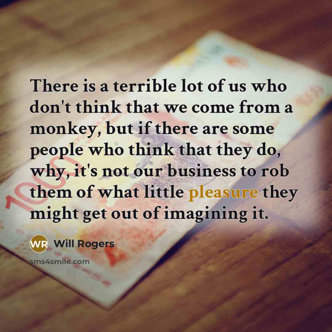 “There is a terrible lot of us who don't think…” quote by Will Rogers