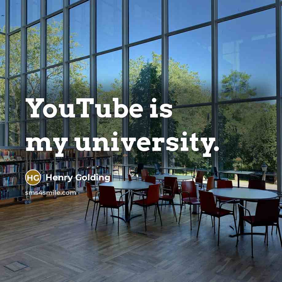 “YouTube is my university.…” quote by Henry Golding