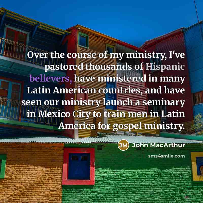 “Over the course of my ministry, I've pastored thousands of…” quote by John MacArthur