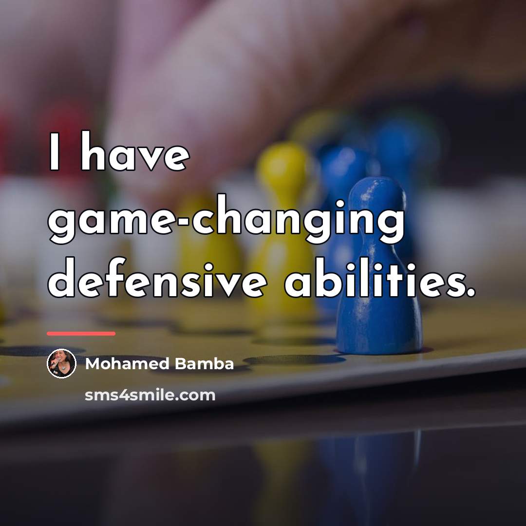“I have game-changing defensive abilities.…” quote by Mohamed Bamba