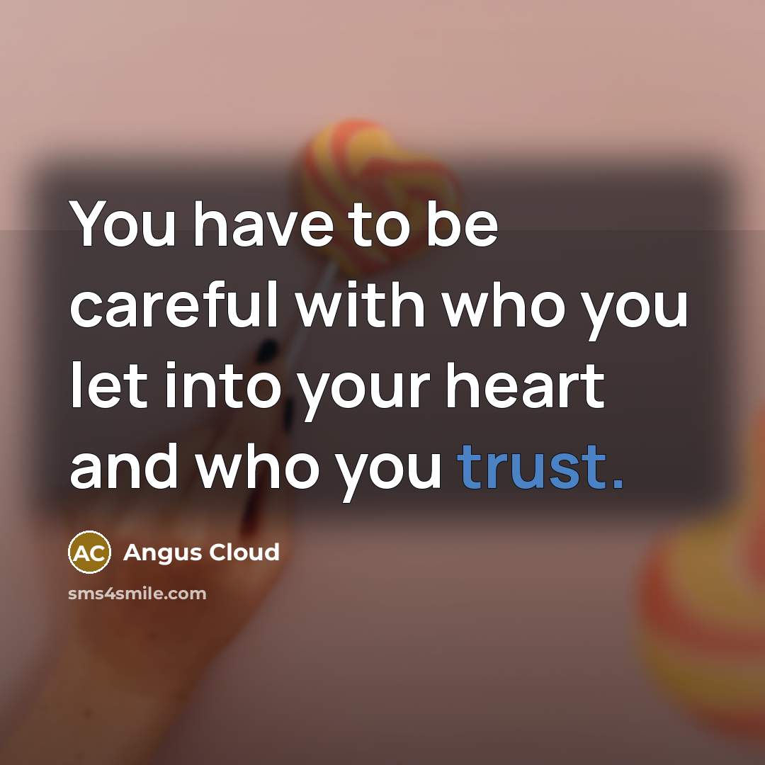 “You have to be careful with who you let into…” quote by Angus Cloud