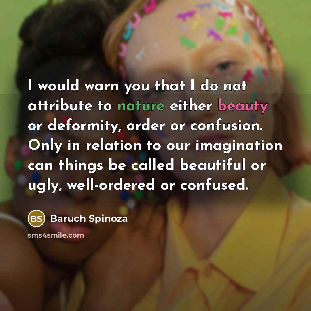“I would warn you that I do not attribute to…” quote by Baruch Spinoza