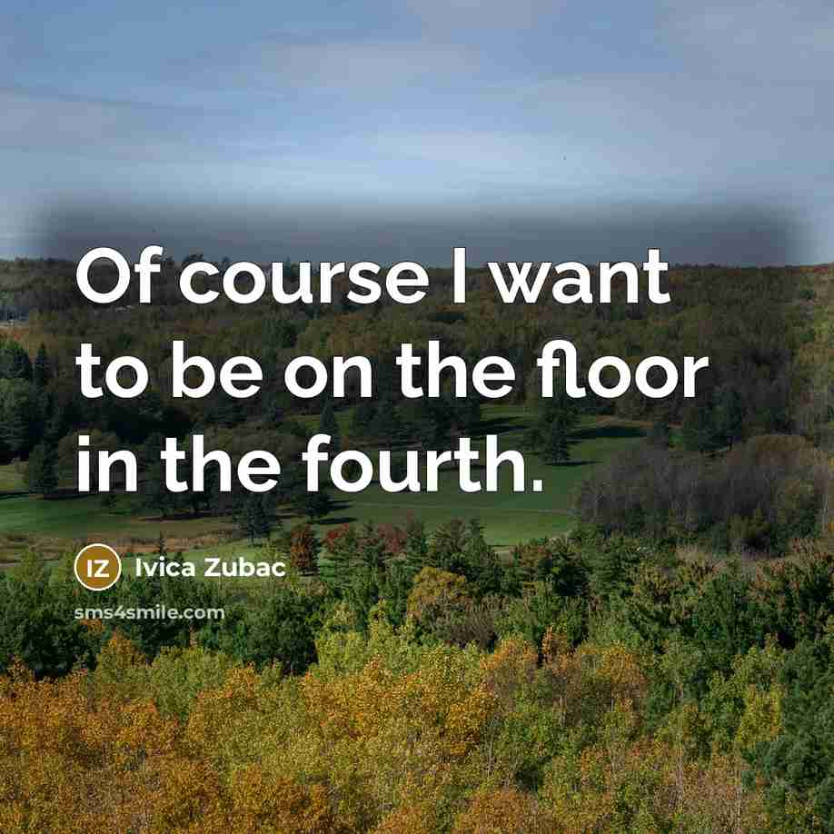 “Of course I want to be on the floor in…” quote by Ivica Zubac