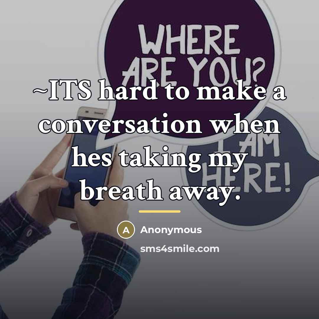 “~ITS hard to make a conversation when hes taking my…” quote by Anonymous