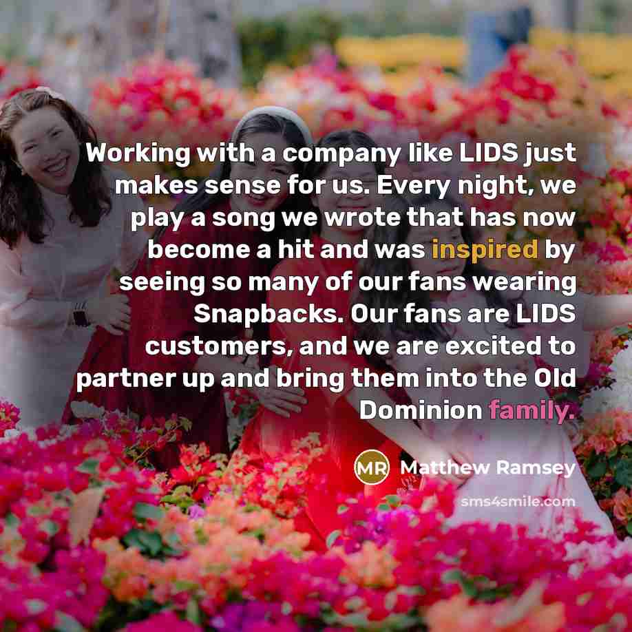“Working with a company like LIDS just makes sense for…” quote by Matthew Ramsey