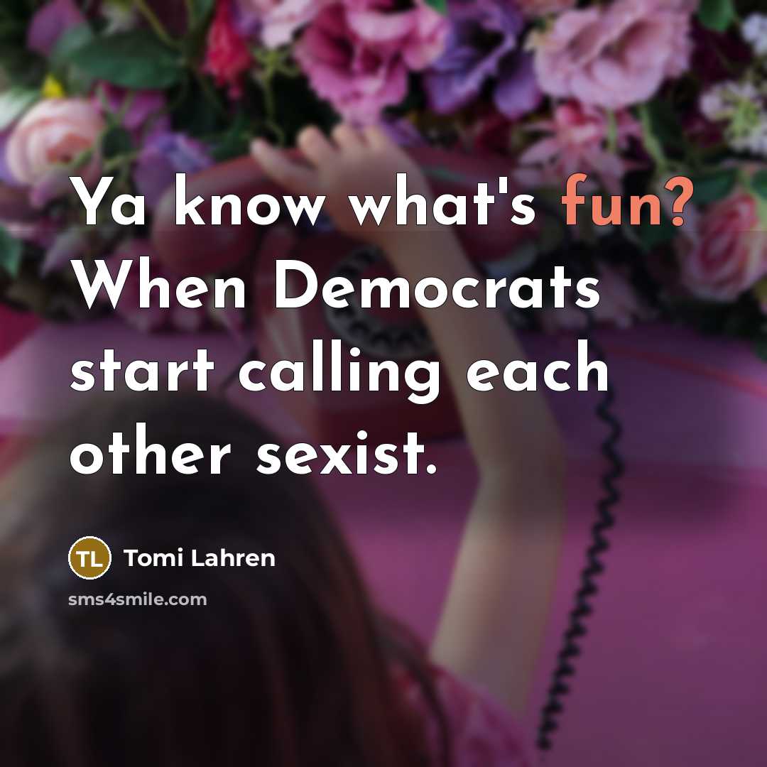 “Ya know what's fun? When Democrats start calling each other…” quote by Tomi Lahren