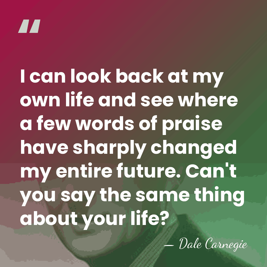 I can look back at my own life and see where a&hellip; - Dale Carnegie