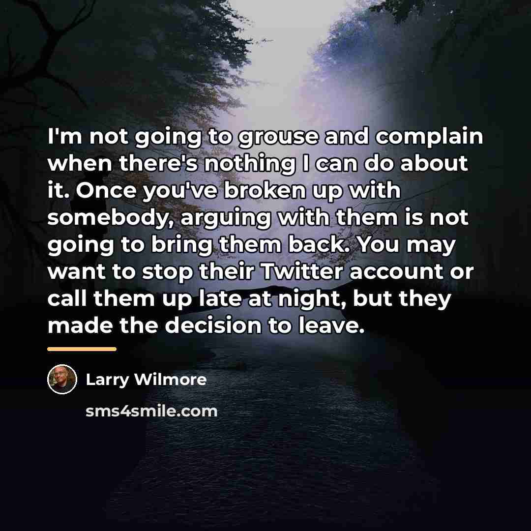 “I'm not going to grouse and complain when there's nothing…” quote by Larry Wilmore