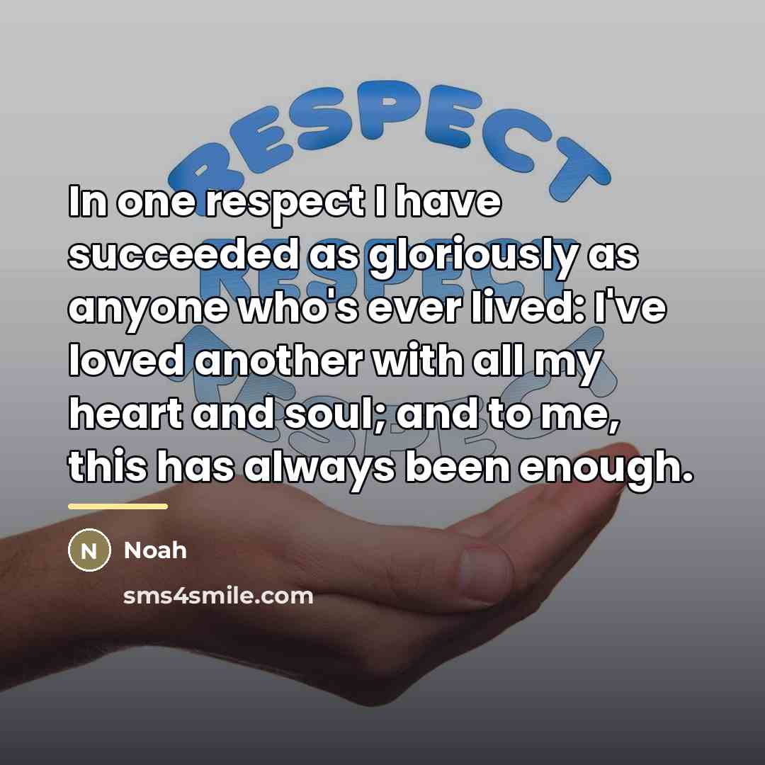 “In one respect I have succeeded as gloriously as anyone…” quote by Noah