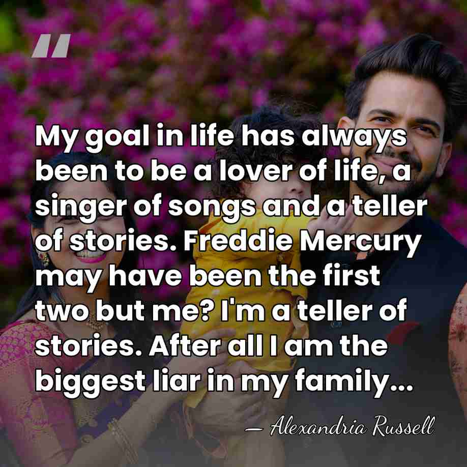 My goal in life has always been to be a lover of&hellip; - Alexandria Russell