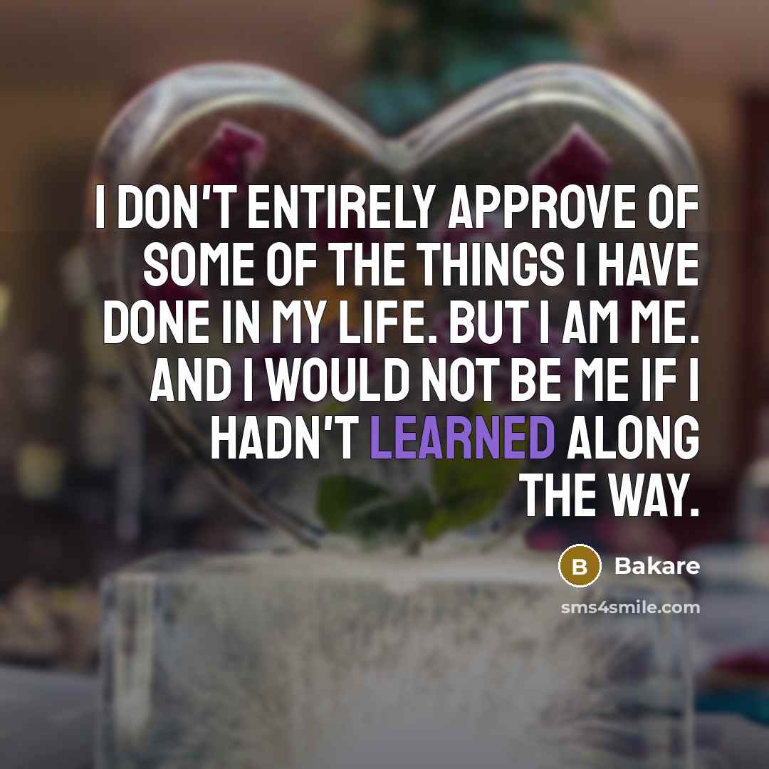 “I don't entirely approve of some of the things I…” quote by Bakare