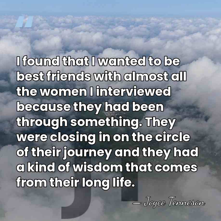 I found that I wanted to be best friends with almost all&hellip; - Joyce Tenneson
