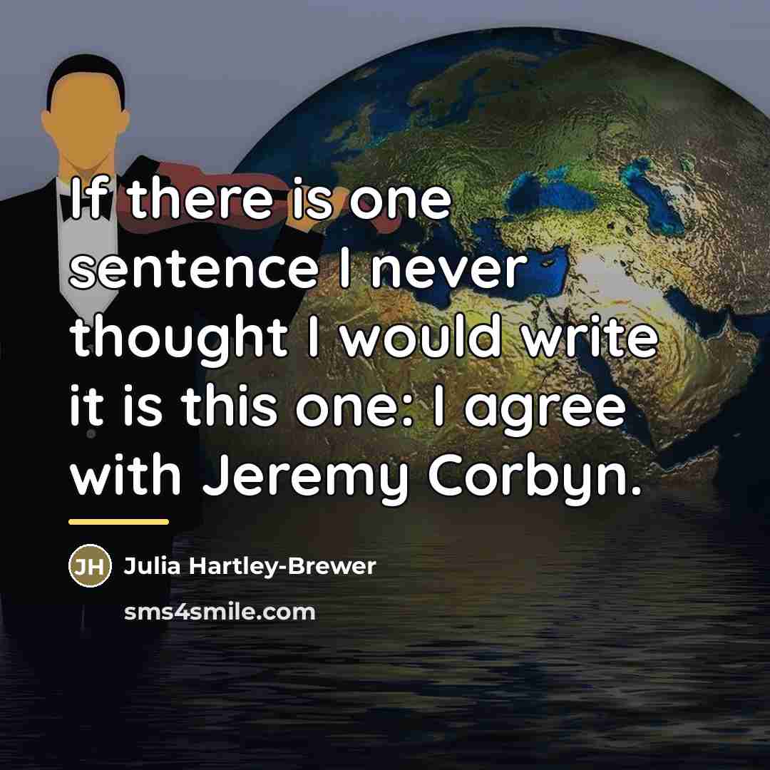 “If there is one sentence I never thought I would…” quote by Julia Hartley-Brewer