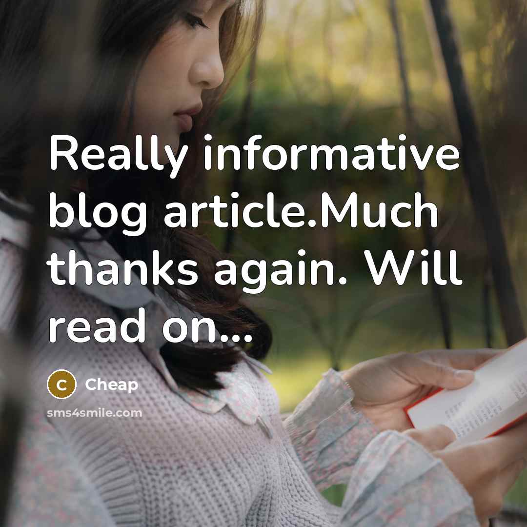 “Really informative blog article.Much thanks again. Will read on...” quote by Cheap