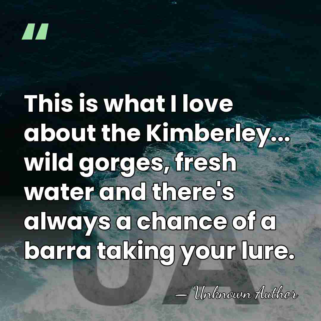 This is what I love about the Kimberley... wild gorges, fresh water&hellip; - Unknown Author
