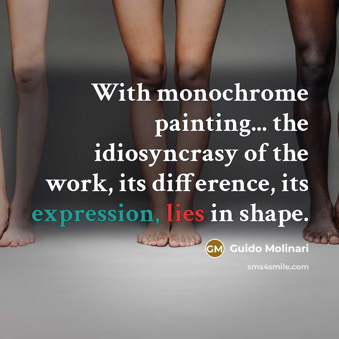 “With monochrome painting... the idiosyncrasy of the work, its difference, its expression, lies in shape.” quote by Guido Molinari