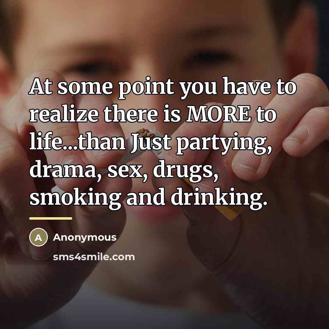 “At some point you have to realize there is MORE…” quote by Anonymous