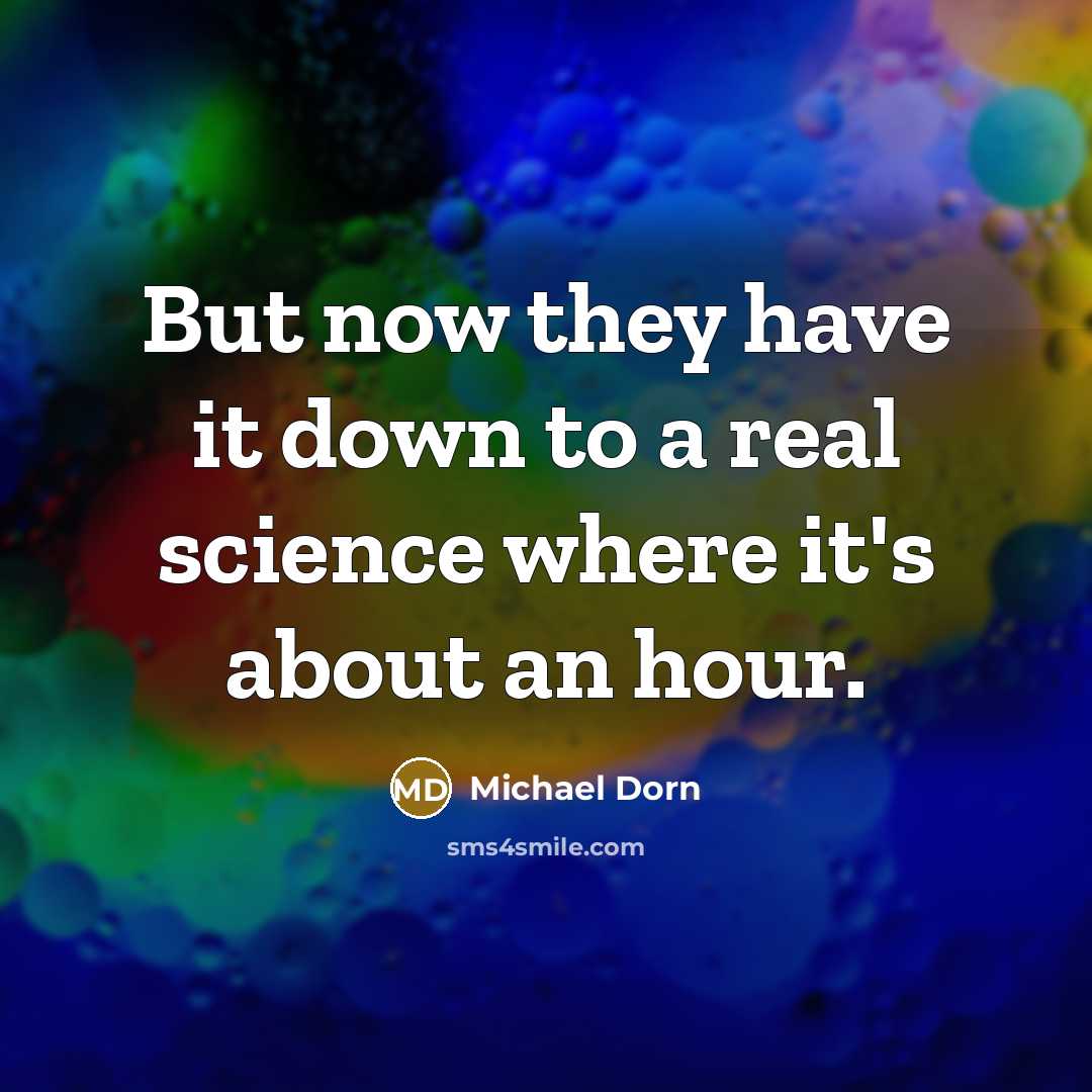 “But now they have it down to a real science…” quote by Michael Dorn