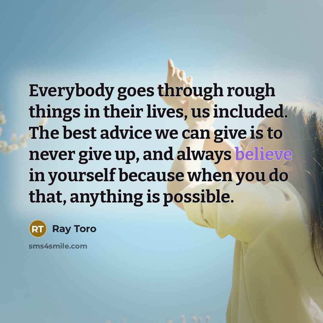 “Everybody goes through rough things in their lives, us included.…” quote by Ray Toro