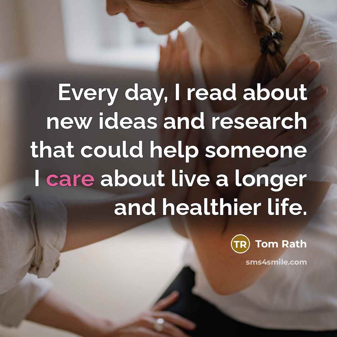 “Every day, I read about new ideas and research that…” quote by Tom Rath
