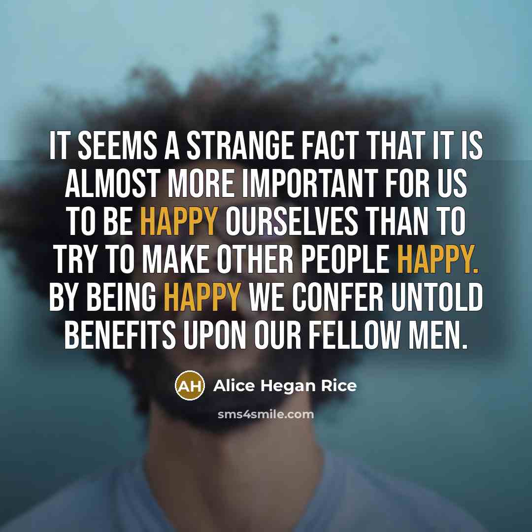 “It seems a strange fact that it is almost more…” quote by Alice Hegan Rice