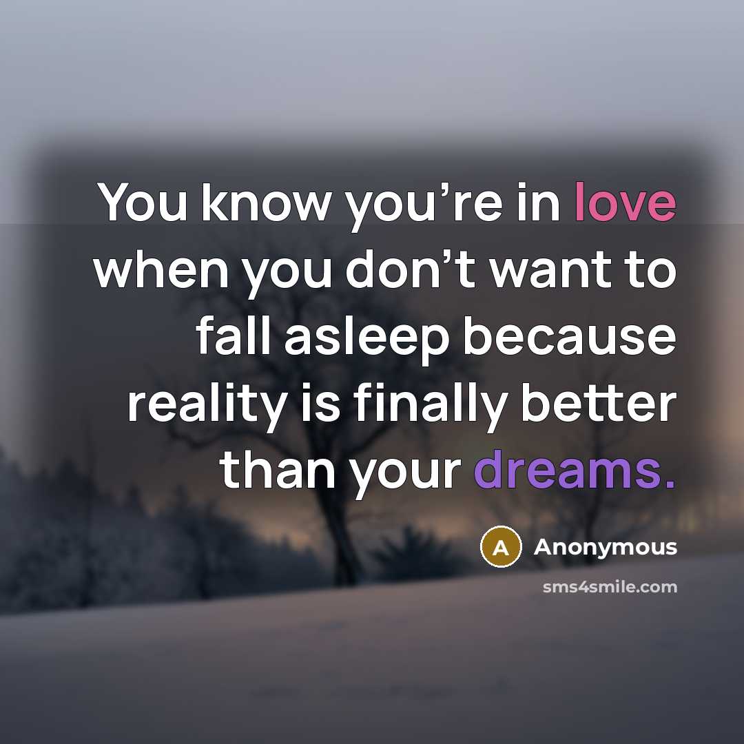 “You know you're in love when you don't want to…” quote by Anonymous