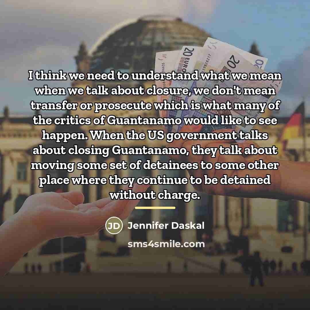 “I think we need to understand what we mean when…” quote by Jennifer Daskal
