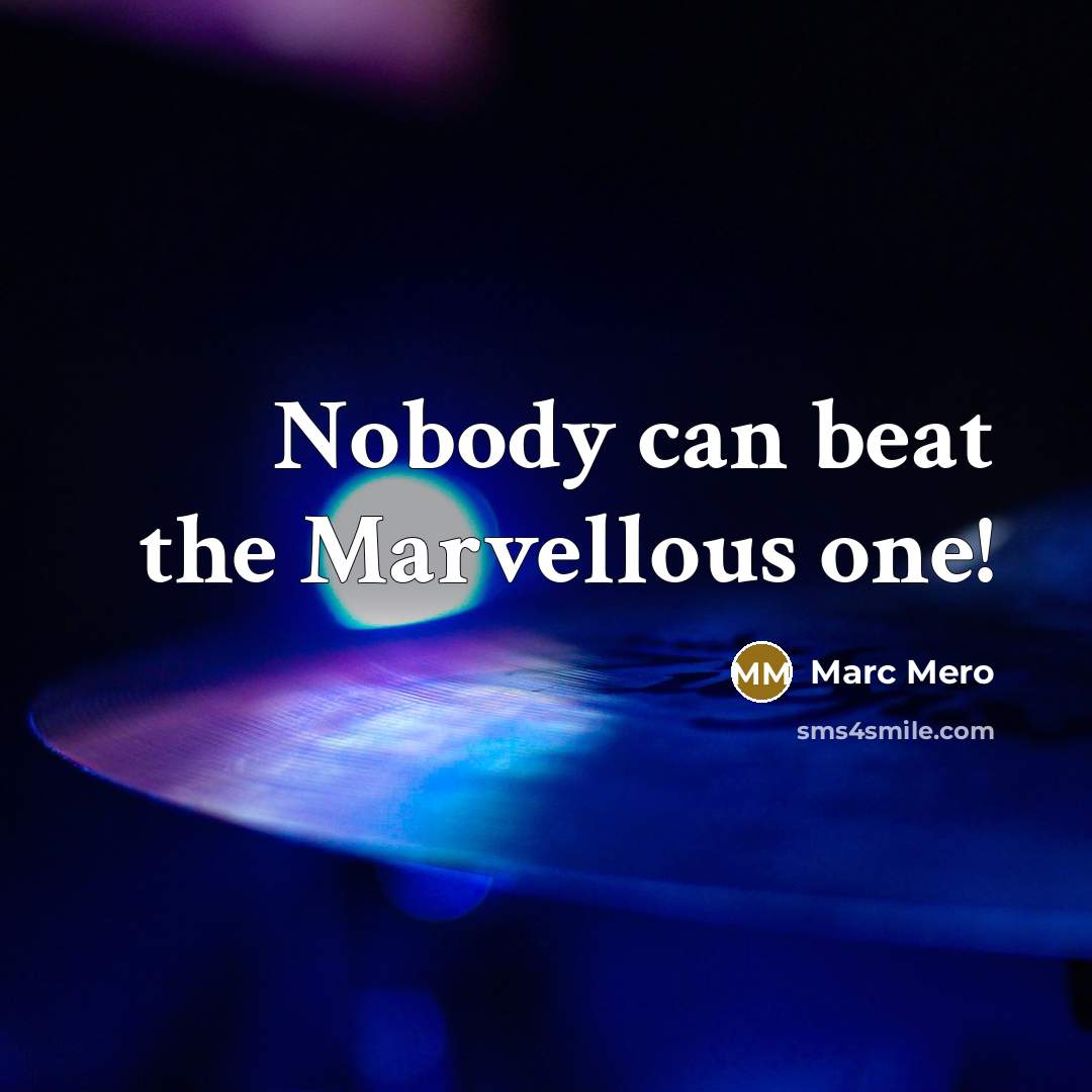 “Nobody can beat the Marvellous one!” quote by Marc Mero