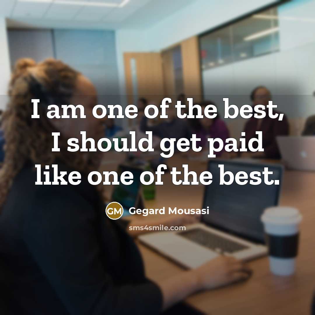 “I am one of the best, I should get paid…” quote by Gegard Mousasi
