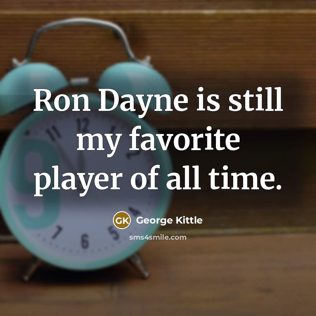 “Ron Dayne is still my favorite player of all time.…” quote by George Kittle
