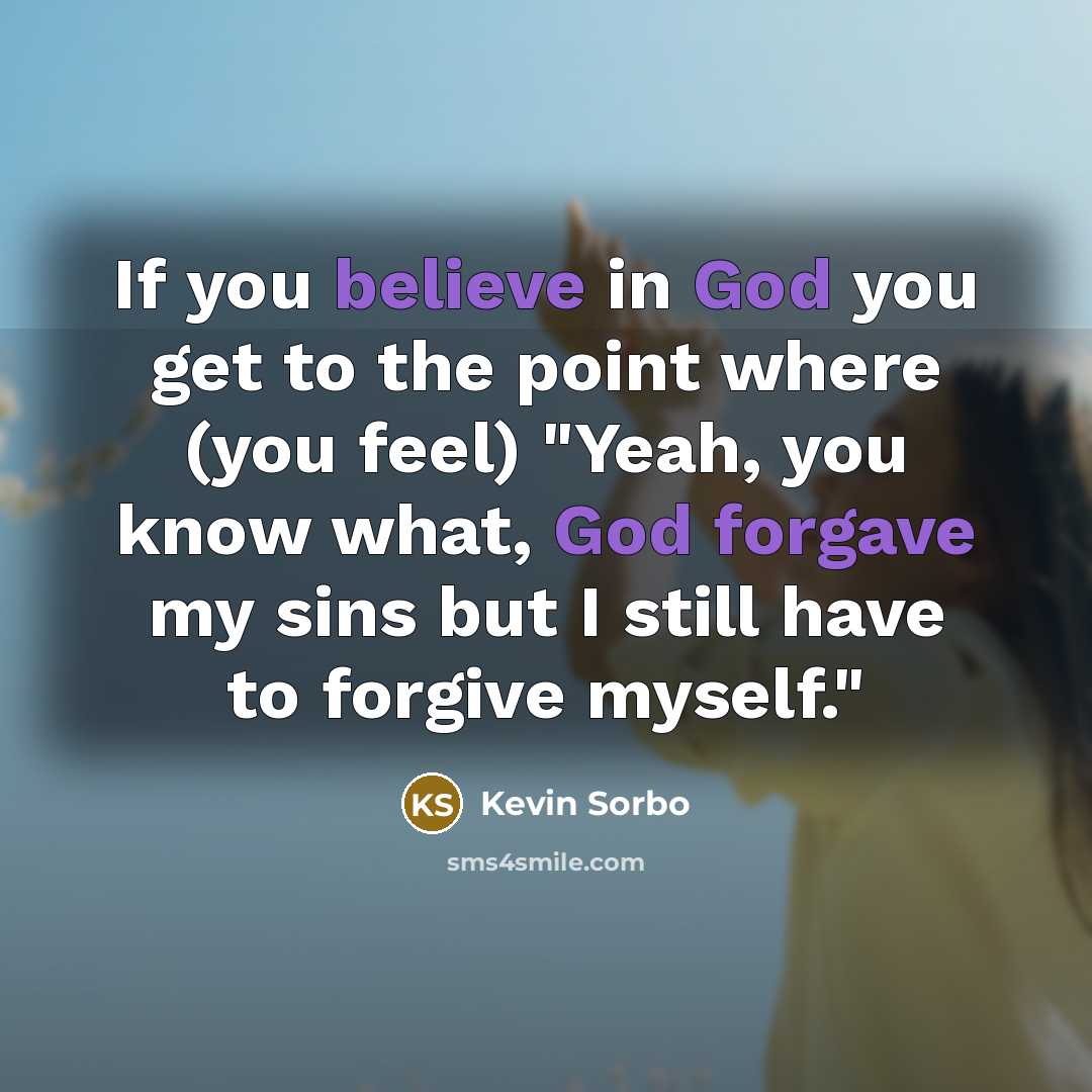 “If you believe in God you get to the point…” quote by Kevin Sorbo