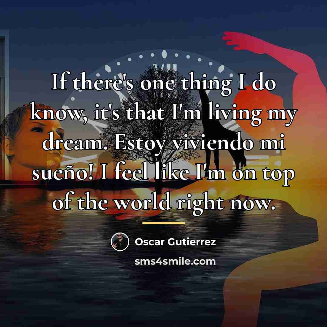 “If there's one thing I do know, it's that I'm…” quote by Oscar Gutierrez