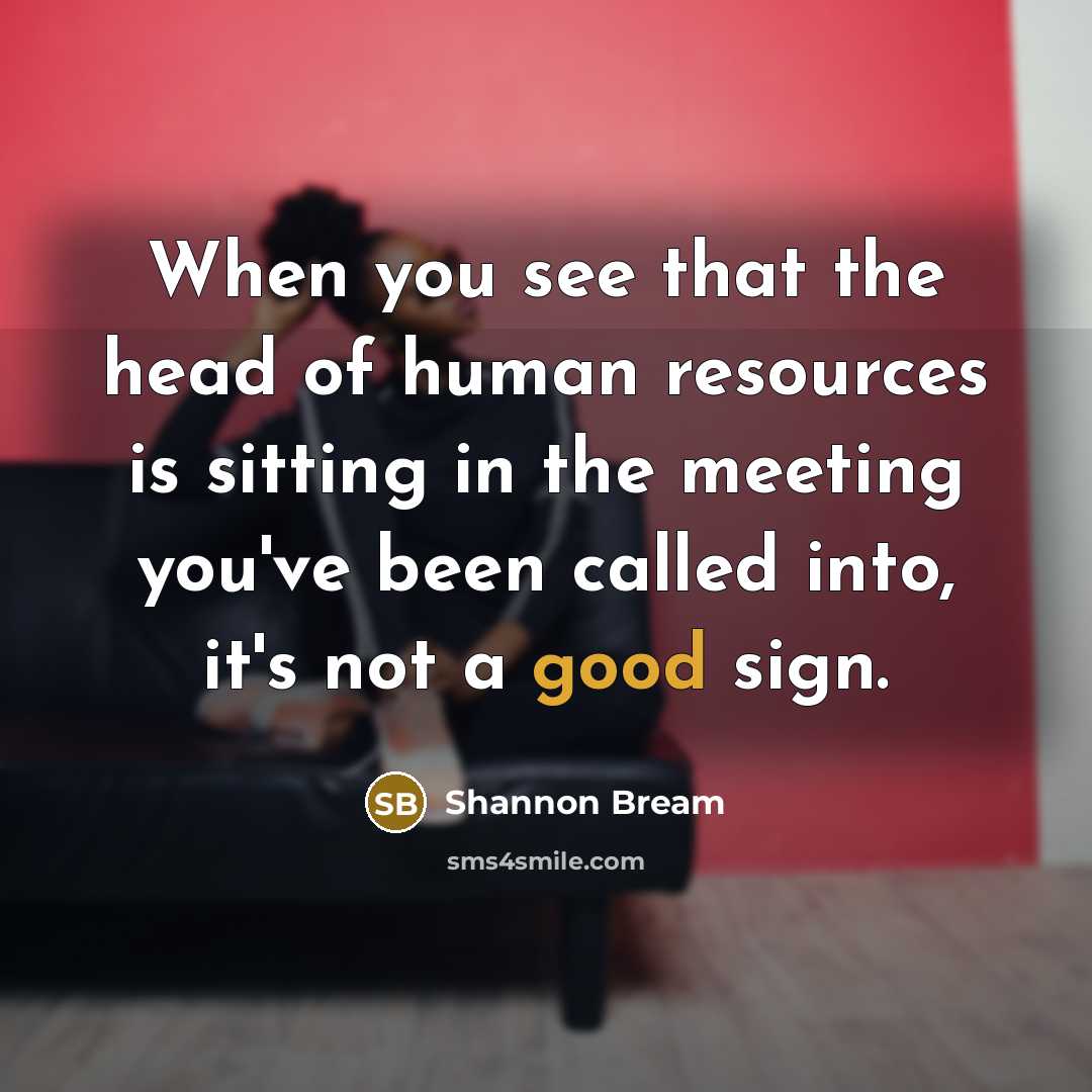 “When you see that the head of human resources is…” quote by Shannon Bream