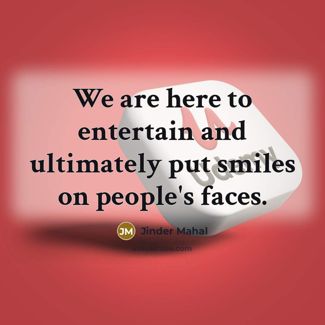 “We are here to entertain and ultimately put smiles on…” quote by Jinder Mahal