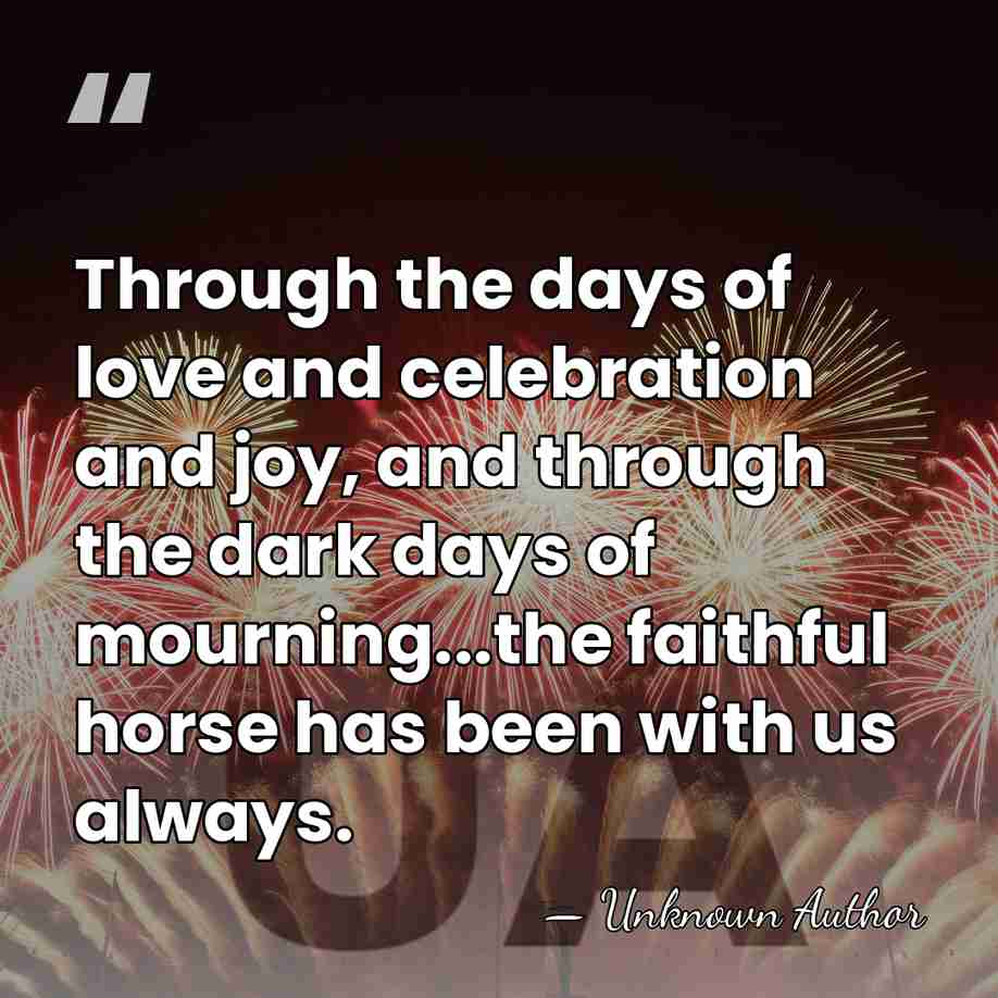 Through the days of love and celebration and joy, and through the&hellip; - Unknown Author
