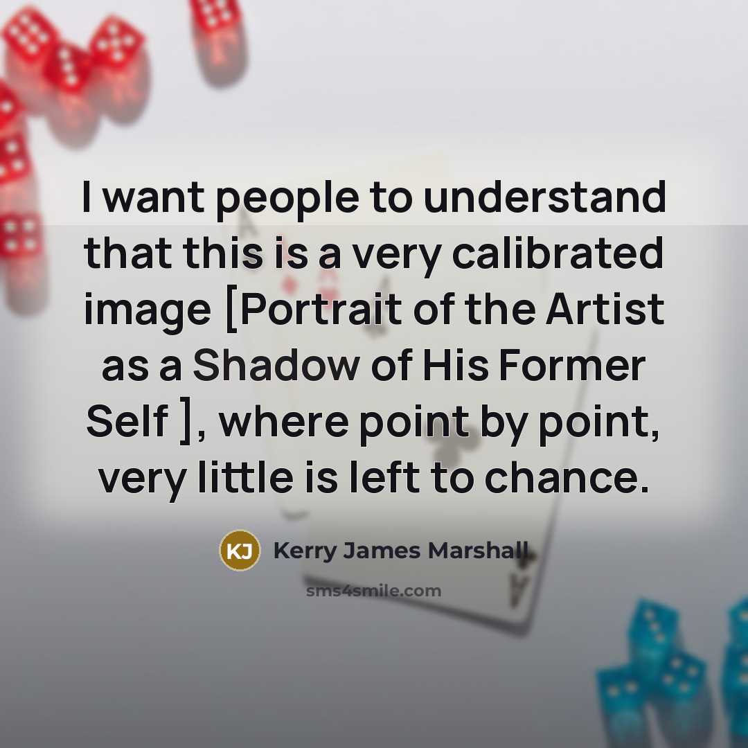 “I want people to understand that this is a very…” quote by Kerry James Marshall