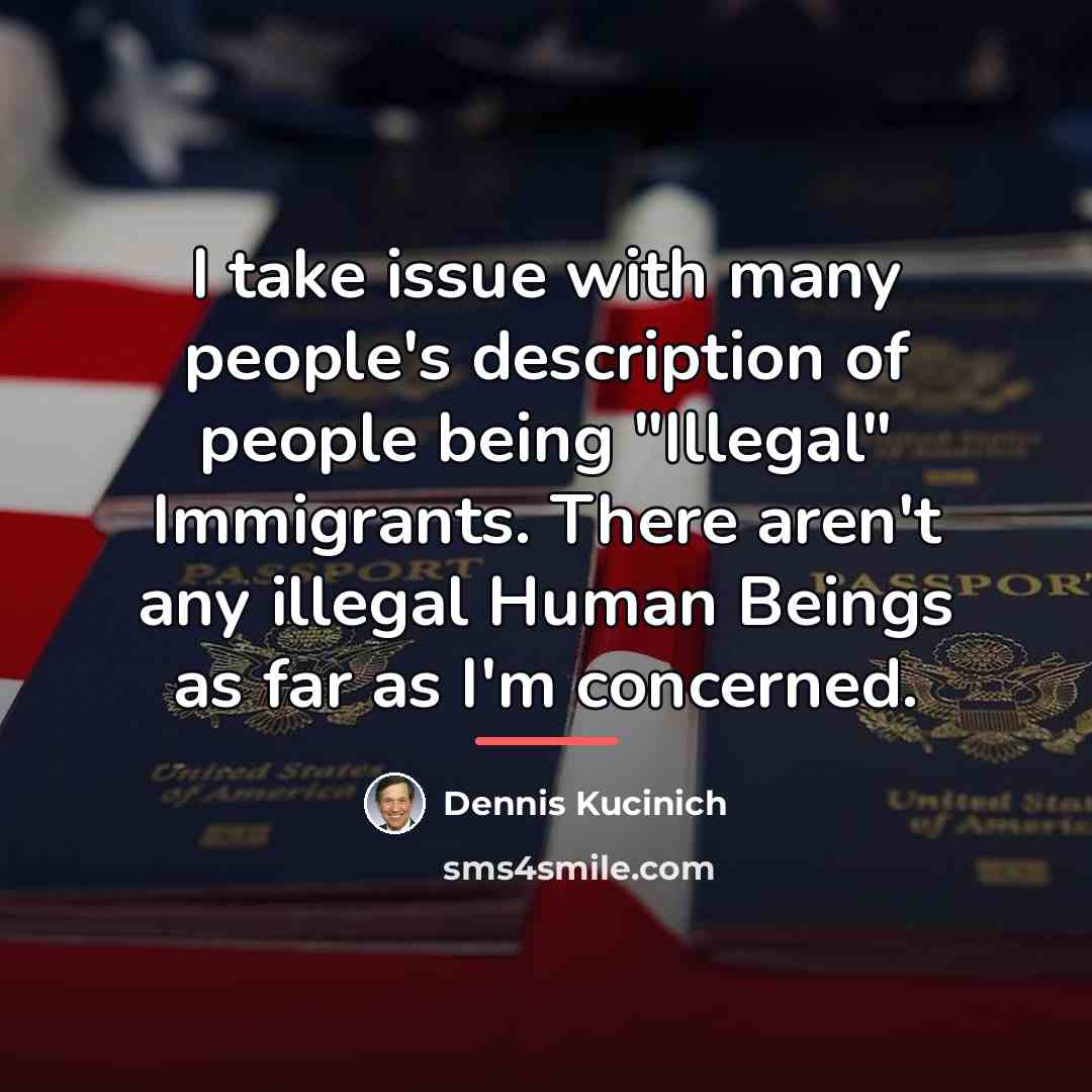 “I take issue with many people's description of people being…” quote by Dennis Kucinich