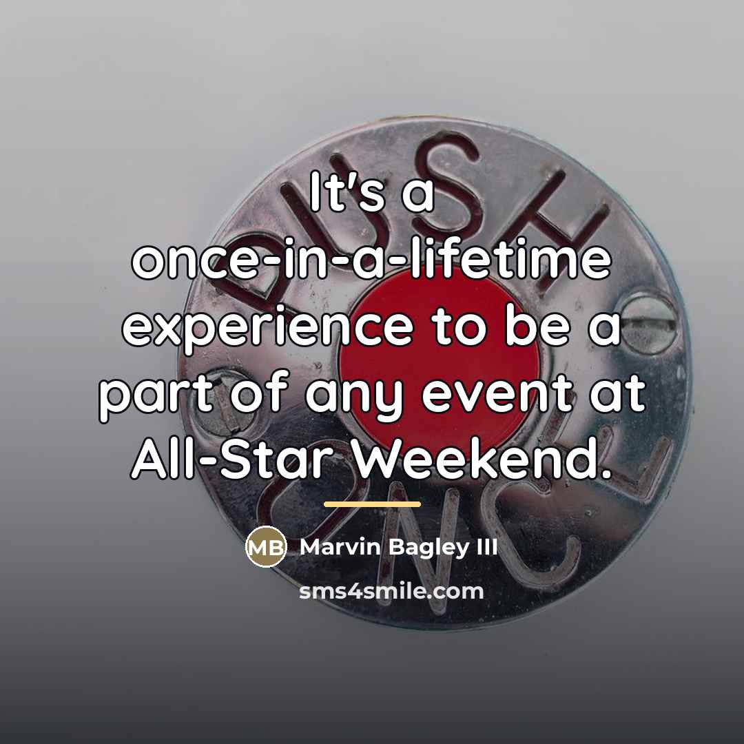 “It's a once-in-a-lifetime experience to be a part of any…” quote by Marvin Bagley III