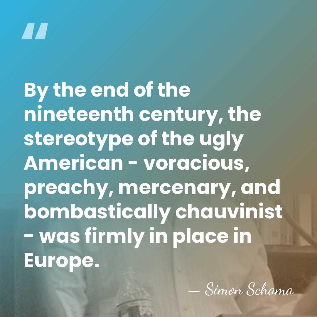 By the end of the nineteenth century, the stereotype of the ugly&hellip; - Simon Schama