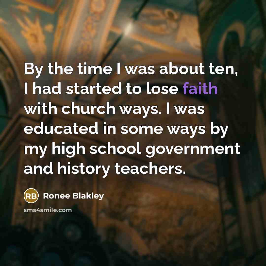 “By the time I was about ten, I had started…” quote by Ronee Blakley