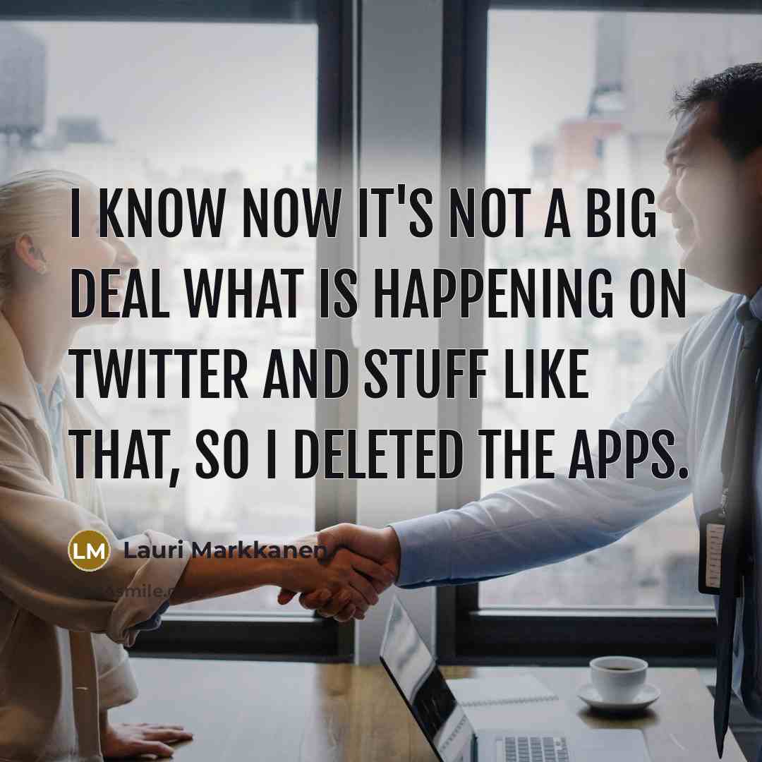 “I know now it's not a big deal what is…” quote by Lauri Markkanen