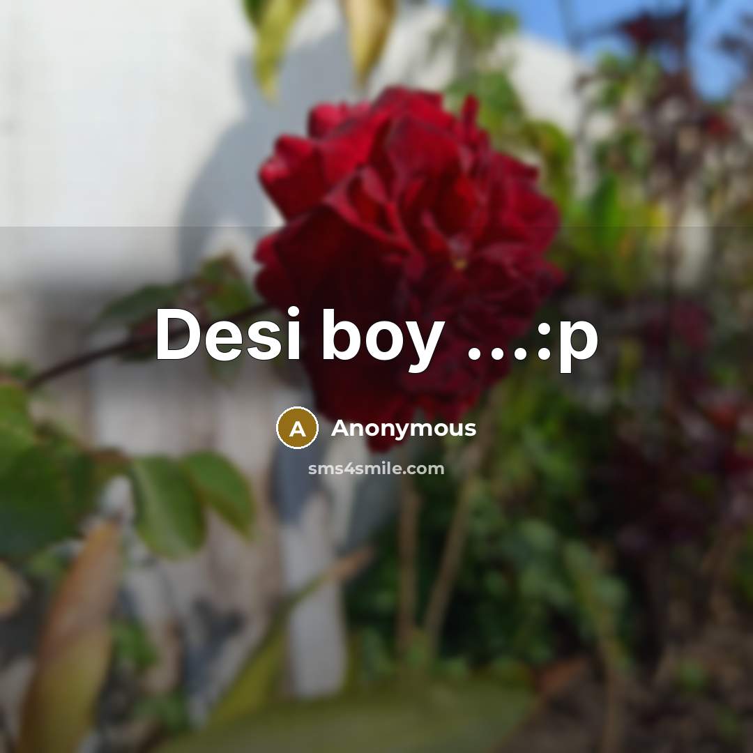 “Desi boy …:p” quote by Anonymous