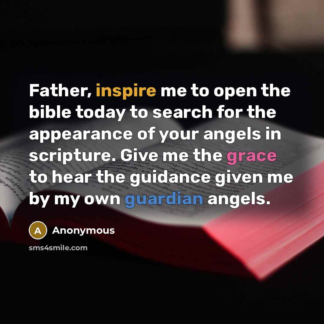 “Father, inspire me to open the bible today to search…” quote by Anonymous